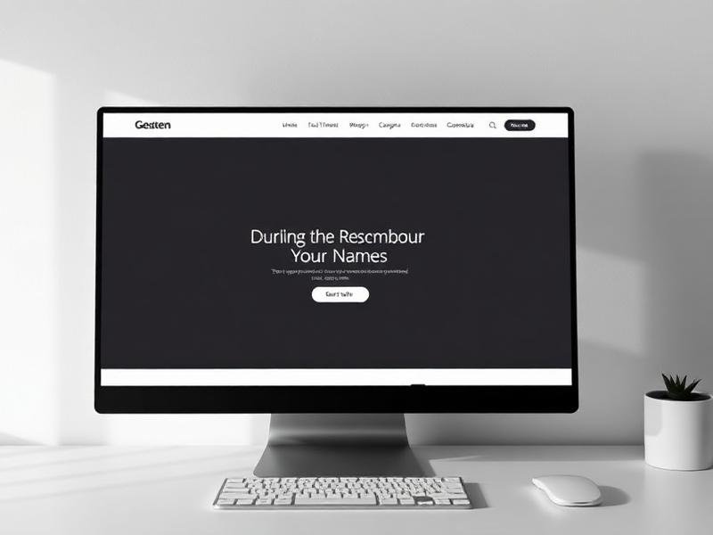 Website minimalista